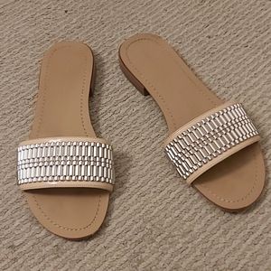 KENDALL & KYLIE Embellished Sandal Flat